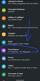 Cara Melihat Sisa Memori di Hp Android