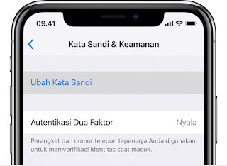 ios12 iphone x settings apple id password and security shell cropped