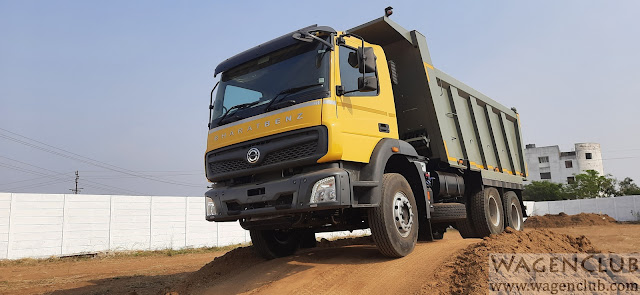 Bharatbenz 2823C tipper truck