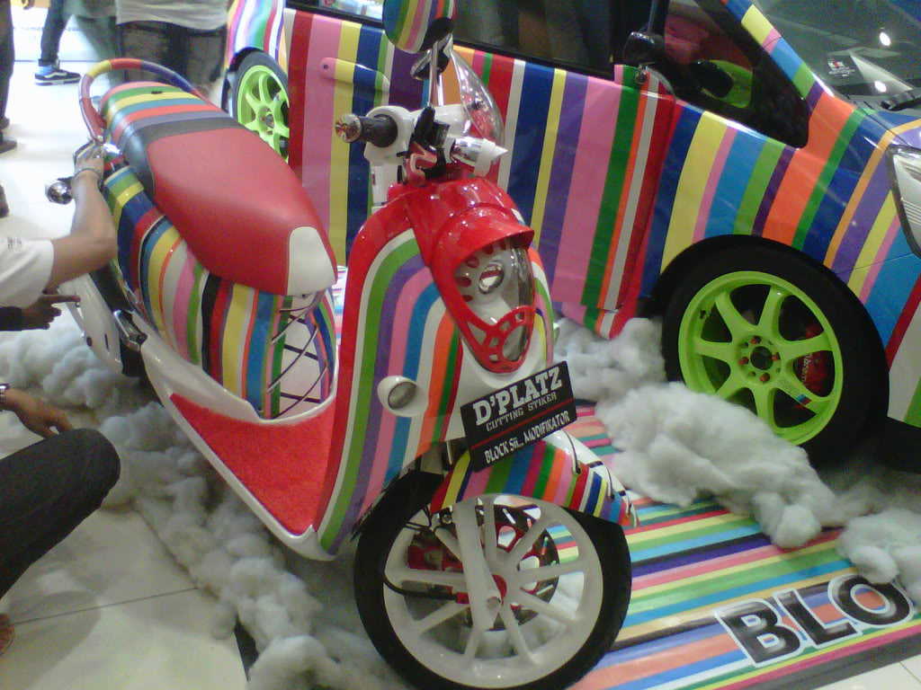 Download Ide Modifikasi Motor Scoopy Stiker Terbaru Dan Terlengkap