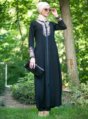  Busana  muslim  modern gamis turki terbaru model elegan  masa 