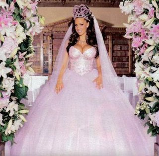 Blogger of the Bride Worst  celebrity wedding  gowns 