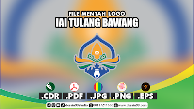 #3 File Mentah Logo IAI TUBA (Institut Agama Islam Tulang Bawang) cdr png jpg ai eps pdf