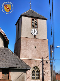 HEMING (57) - Clocher de l'église Saint-Nicolas