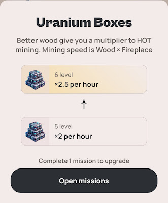 Mine Hotcoin on Telegram for free