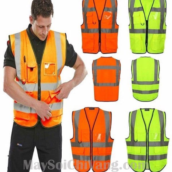 Áo Phản Quang Bảo Hộ Đa Dụng Chất Lượng - SAPQ00902 Áo Phản Quang Chất Lượng