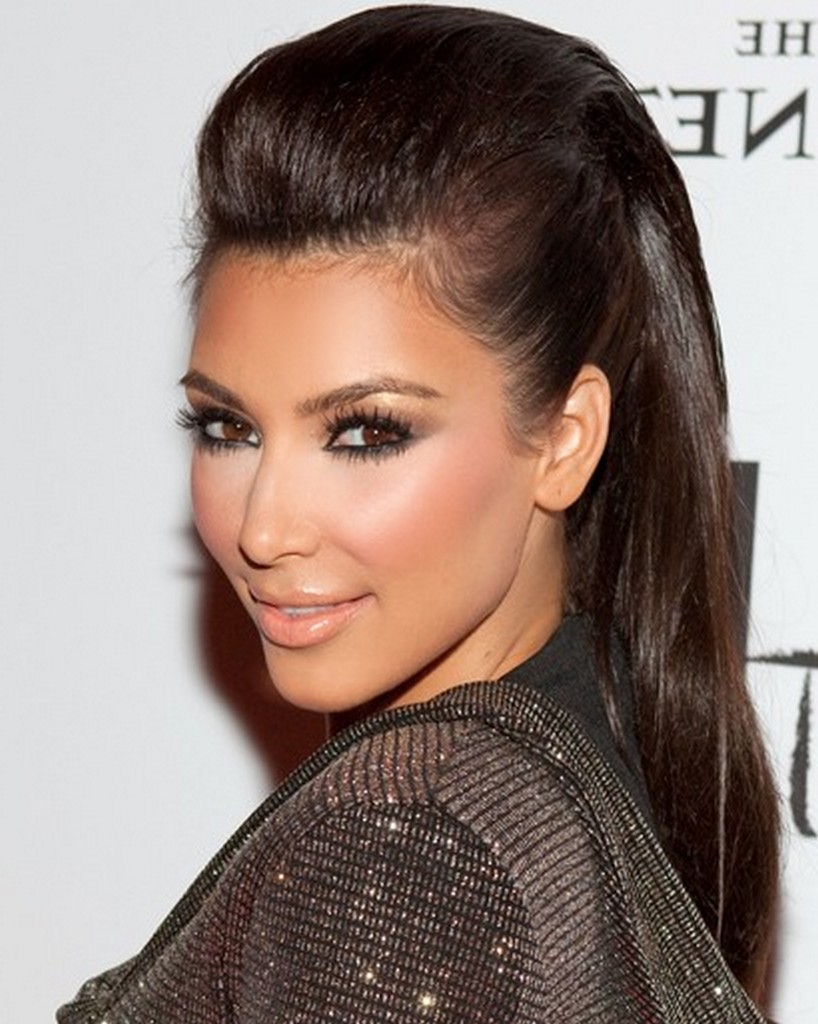 kim kardashian hairstyles