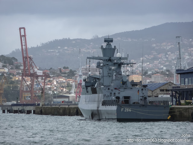 corveta, puerto de Vigo, ludwigshafen am rheim, f 264