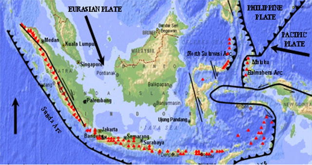 keuntungan letak geologis Indonesia
