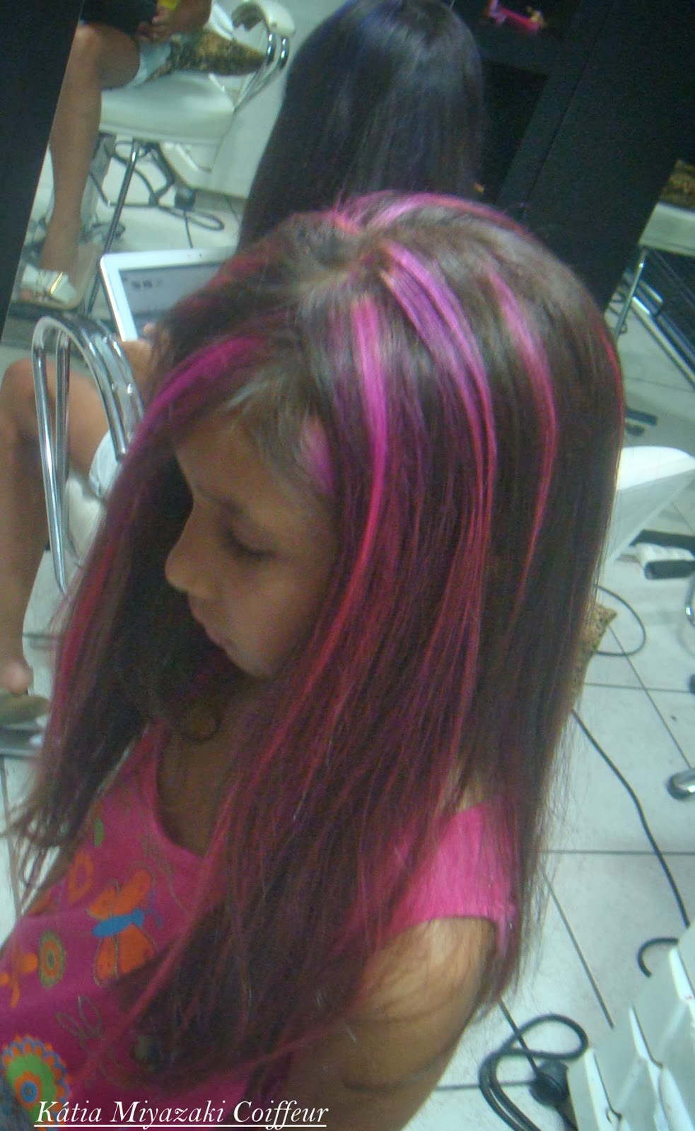 9 4 x Katia de Miyazaki Crianças Coiffeur: Cabelos Coloridos