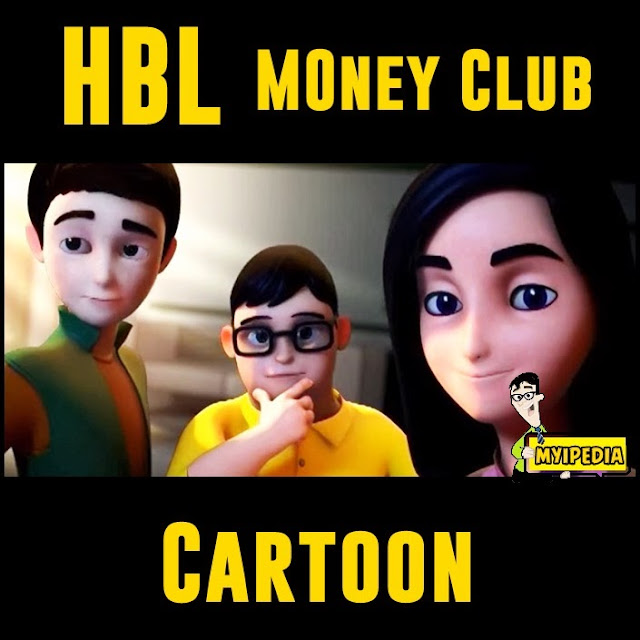 HBL Money club Animated Cartoon 