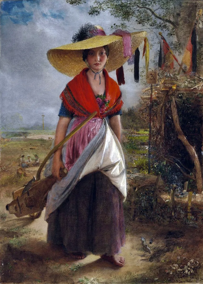 Johann-Baptist-Reiter-Woman-Worker-1848-Hungarian-National-Gallery