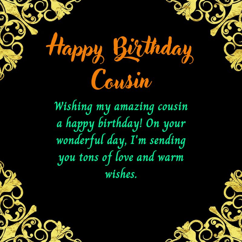 Happy Birthday Cousin Wishes Images