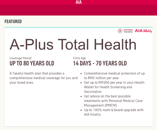 AIA medical card