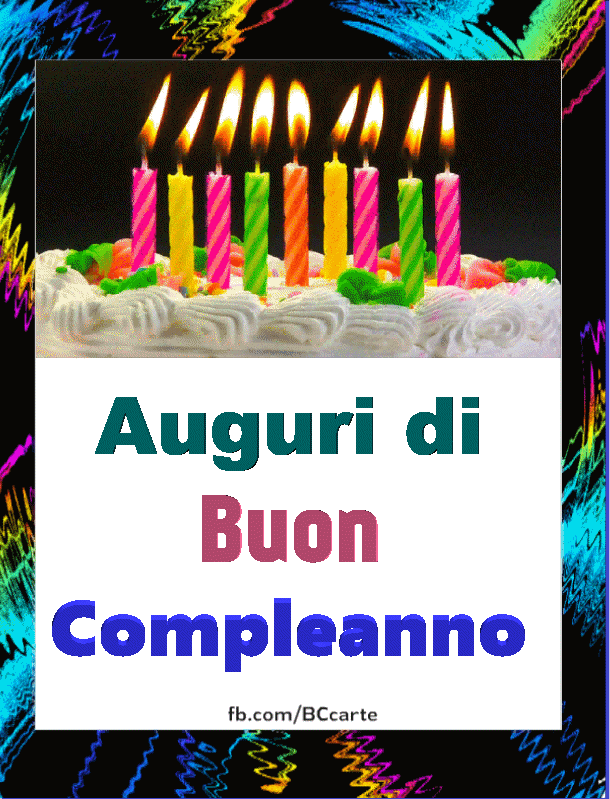Auguri Di Buon Compleanno Gif
