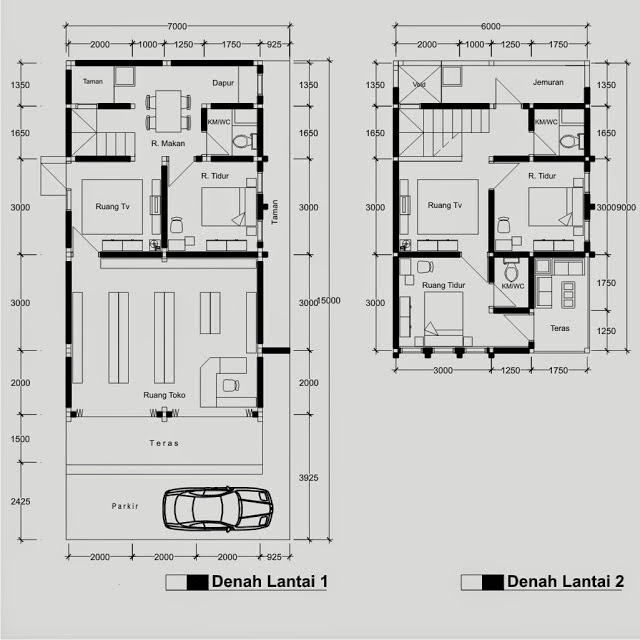 Desain Rumah  Minimalis 2 Lantai Type 120 Gambar Foto 