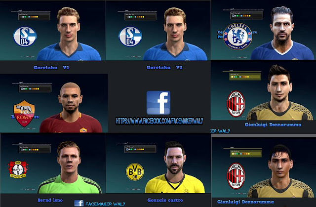 PES 2013 Facepack V 3 by Facemaker Waly