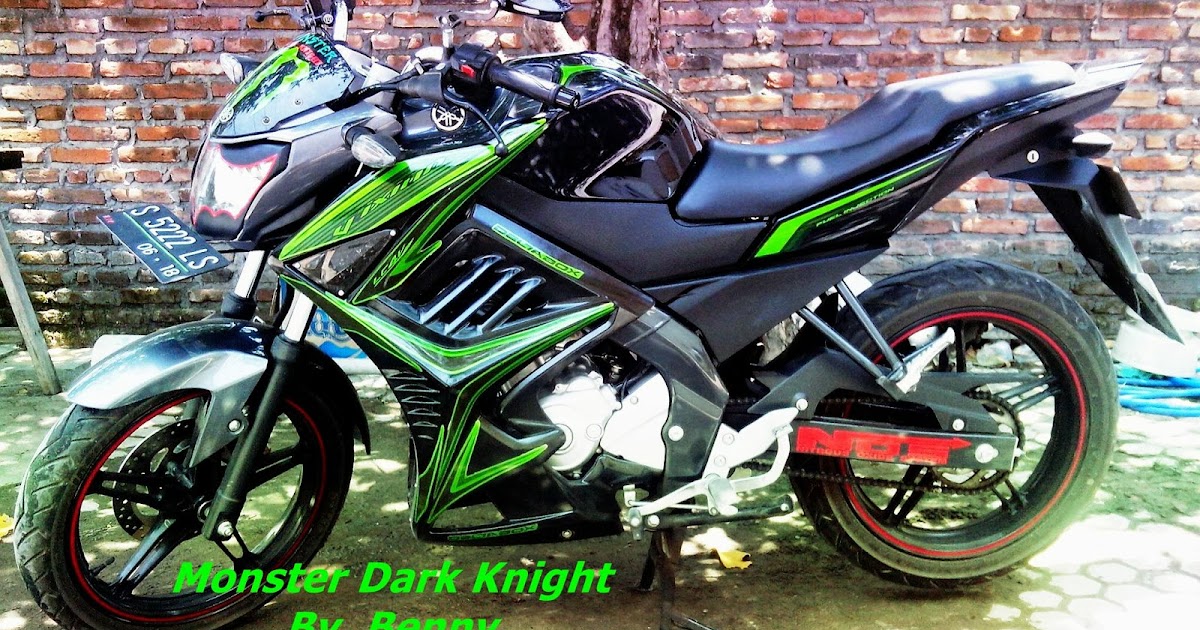 Share42u: Modifikasi New Vixion : Monster Dark Knight