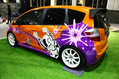 modifikasi mobil Honda jazz rs 2012