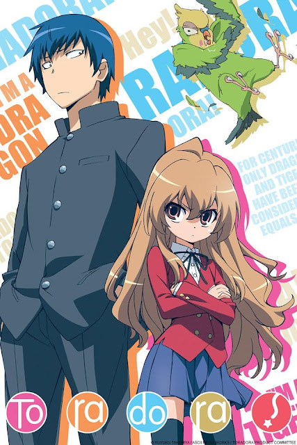 Poster do anime Toradora!