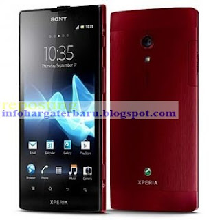 Harga Sony Xperia Ion LTE Spesifikasi 2012