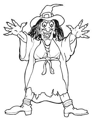 Halloween Coloring on Halloween Coloring Pages  Printable Scary Halloween Coloring Pages