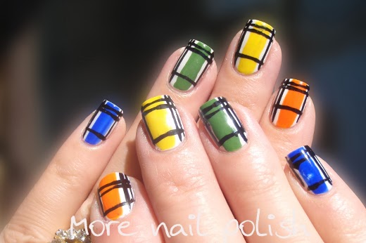 Plaid Nail Art Tutorial With Complete Instructions — Steemit