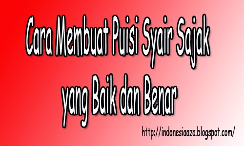 Contoh Gaya Bahasa Rima - Ndang Kerjo