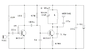 3V FM transmitter Circuit