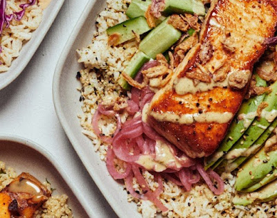 Sweetgreen's Miso Glazed Salmon Plate