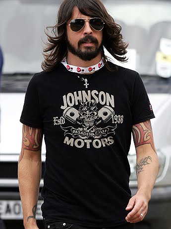 Pictures of Dave Grohl's tattoos