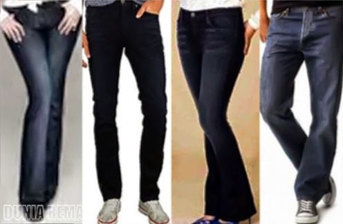 Cara Memilih Model Celana Jeans Sesuai Bentuk Tubuh 