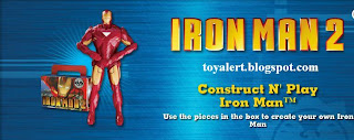 Burger King Iron Man 2 Toy Promotion - Construct and Play Iron Man Toy