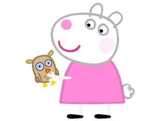 Clipart de Peppa Pig. 