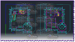 download-autocad-cad-dwg-file-project-office-with-cafeteria