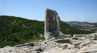 A late addition; a guard tower from 1200s