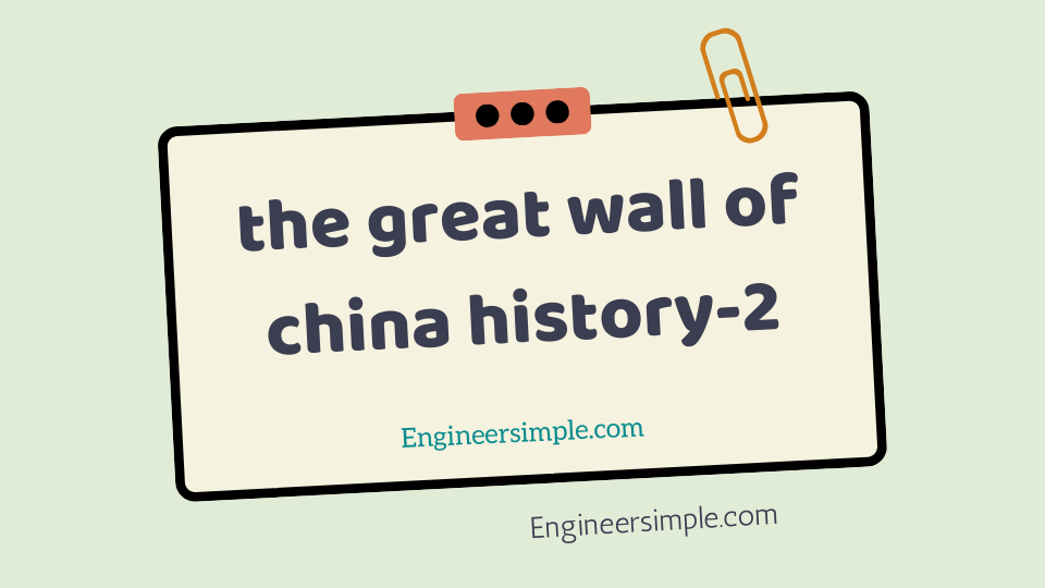 the great wall of china history-2