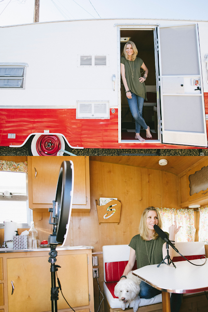 Wishbeads Alexa Fischer Shasta Airflyte Vintage Trailer