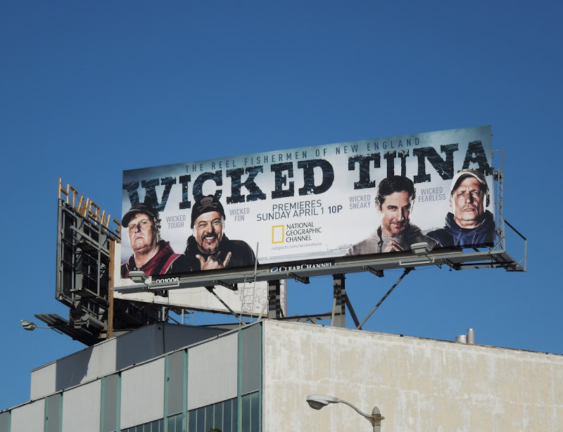 Wicked Tuna TV billboard