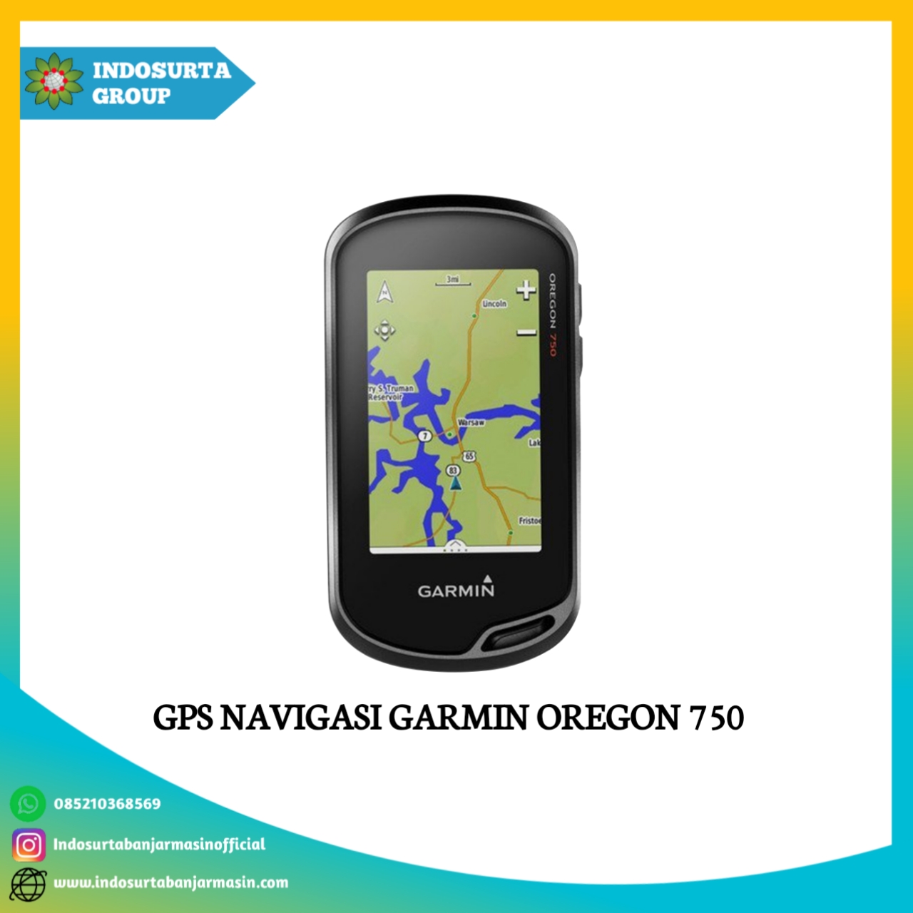 GPS NAVIGASI GARMIN OREGON 750
