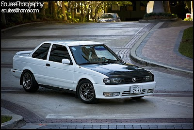 Nissan on Pearl White  Nissan B13