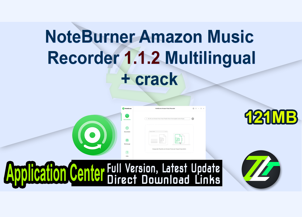 NoteBurner Amazon Music Recorder 1.1.2 Multilingual + crack