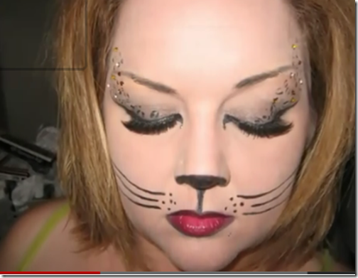 maquillaje gata sexy
