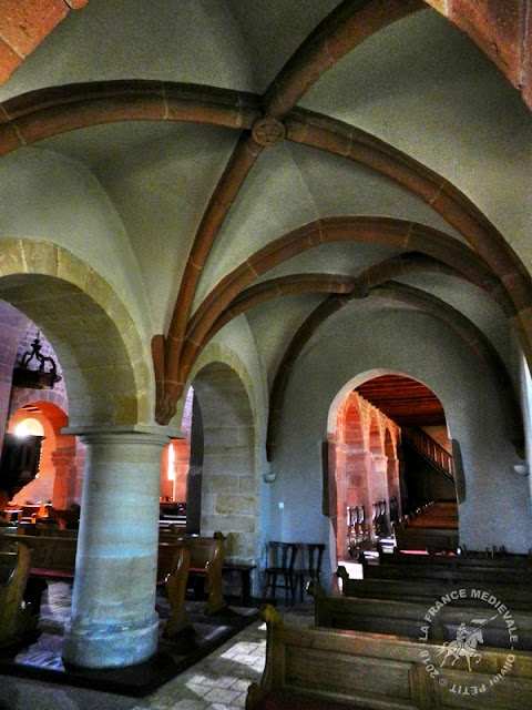 ALTENSTADT (67) - Eglise Saint-Ulrich (XIe-XIVe siècles) (Intérieur)