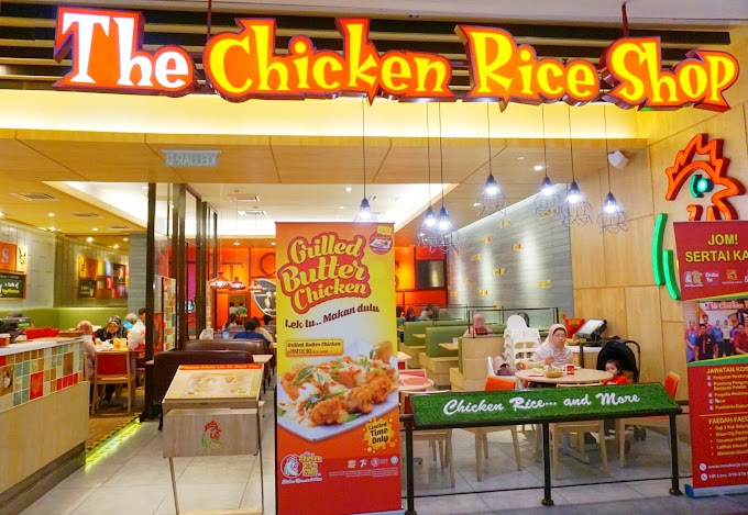 Grilled Butter Chicken di The Chicken Rice Shop Memang Sedap Wei!