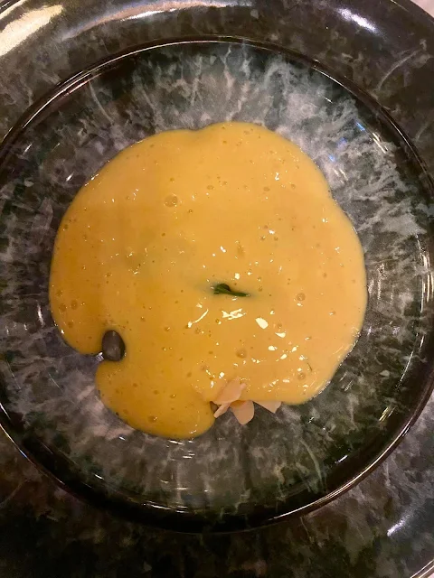 Sopa Fria de Mango / Restaurante Litoral.