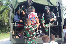 TNI Dukung Pendidikan Anak-Anak di Perbatasan RI-PNG  