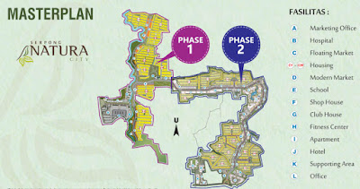 Siterplan Serpong Natura City www.rumah-hook.com