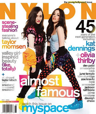 Kat Denning and Olivia Thirlby  Hot Photoshoot for Nylon Magazine - May 2009