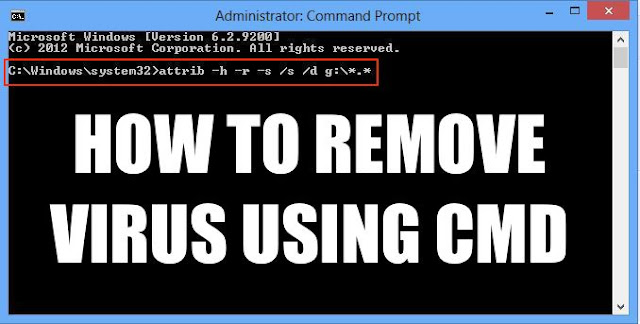 How to remove Virus from USB Cyber TechNick